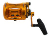 Okuma Makaira 50 2-Speed Open Top Reel Gold