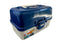 Pro Hunter Three Tray Tackle Box - Blue & Grey